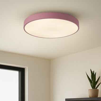 Brilagi - Himennettävä LED-kattovalaisin POOL LED/60W/230V 3000-6000K halkaisija 50 cm vaaleanpunainen + kaukosäädin
