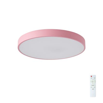 Brilagi - Himennettävä LED-kattovalaisin POOL LED/60W/230V 3000-6000K halkaisija 50 cm vaaleanpunainen + kaukosäädin
