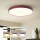 Brilagi - LED-himmennettävä kattovalaisin POOL LED/60W/230V 3000-6000K halkaisija 60 cm burgundinpunainen + kaukosäädin
