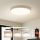 Brilagi - LED-himmennettävä kattovalaisin POOL SMART, 60 W, 230 V, 3000–6000 K, Ø 50 cm, Tuya-yhteensopiva Wi-Fi, beige + kaukosäädin