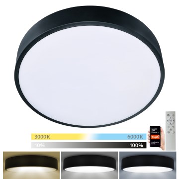 Brilagi - LED himmennettävä kattovalaisin POOL SMART LED/48W/230V 40 cm 3000-6000K Wi-Fi Tuya + kaukosäädin musta