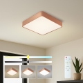 BRILAGI - LED Himmennettävä kattovalaisin POOL SQUARE LED/48W/230V 3000-6000K 50x50 cm pronssinvärinen + kaukosäädin