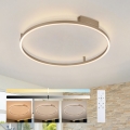 Brilagi - LED-himmennettävä kattovalaisin PORTOFINO LED/60W/230V 3000-6000K halkaisija 80 cm beige + kaukosäädin