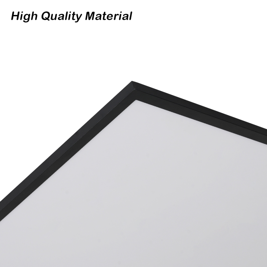 Brilagi - LED himmennettävä kattovalaisin SLIMFRAME LED/80W/230V 120x60 cm 3000-6000K musta + kaukosäädin