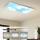 Brilagi - LED-himmennettävä kattovalaisin SLIMFRAME SKY LED/80W/230V 120x60 cm 3000-6000K hopea/sininen + kaukosäädin