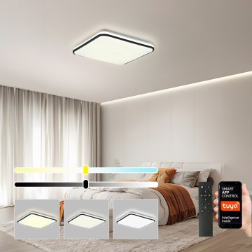 Brilagi - LED-himmennettävä kattovalaisin SMART LED/24W/230V 43x43 cm 3000-6000K Wi-Fi Tuya Beacon + kaukosäädin