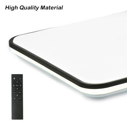 Brilagi - LED-himmennettävä kattovalaisin SMART LED/24W/230V 43x43 cm 3000-6000K Wi-Fi Tuya Beacon + kaukosäädin