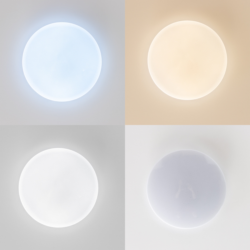 Brilagi - SMART STARS himmennettävä LED-kattovalaisin LED/24W/230V halkaisija 38 cm 3000-6000K Wi-Fi Tuya Beacon + kaukosäädin