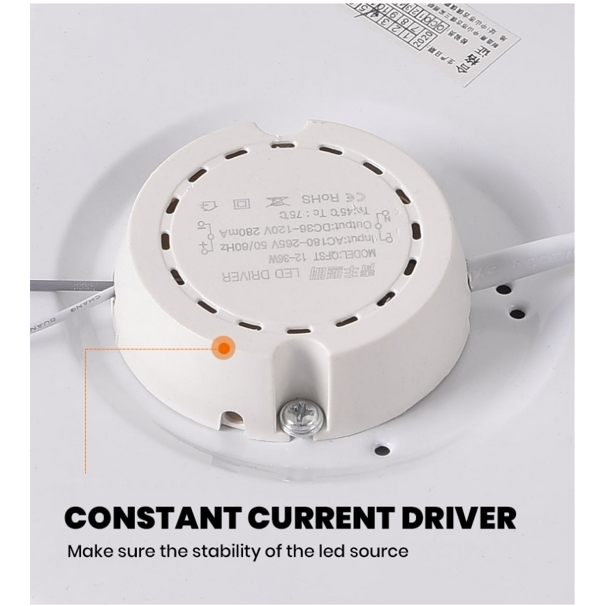 Brilagi - SMART STARS himmennettävä LED-kattovalaisin LED/24W/230V halkaisija 38 cm 3000-6000K Wi-Fi Tuya Beacon + kaukosäädin