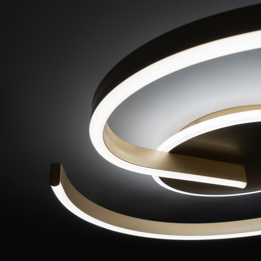 Brilagi - LED-himmennettävä kattovalaisin SPIRAL LED/56W/230V halkaisija 50 cm 3000/4000/6000K + kaukosäädin