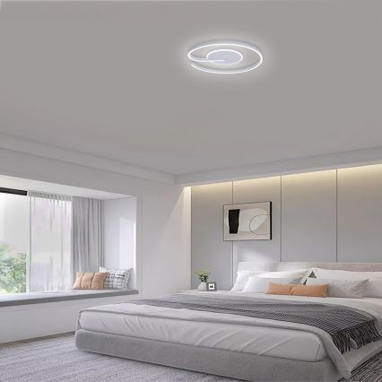 Brilagi - SPIRAL LED himmennettävä kattovalaisin 56W/230V Ø 50 cm 3000/4000/6000K + kaukosäädin