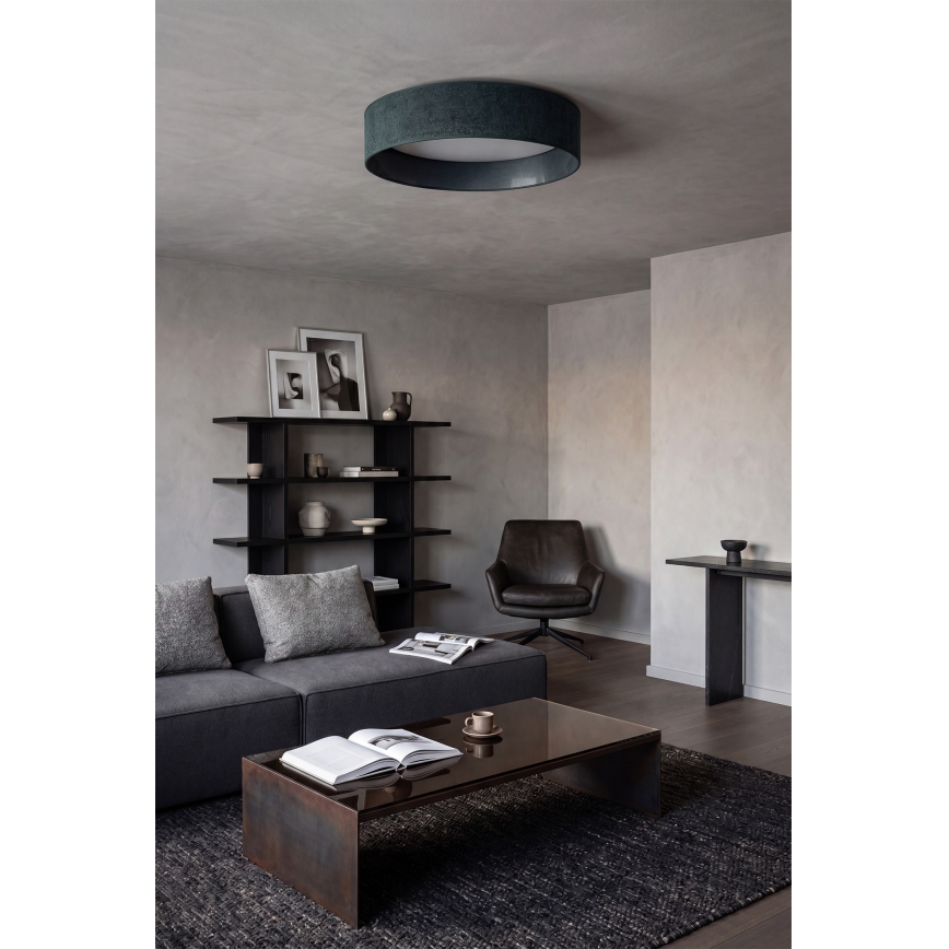 Brilagi - LED-himmennettävä kattovalaisin VELVET SMARTIX STARS LED/36W/230V 3000-6000K Ø 55 cm vihreä Wi-Fi Tuya Beacon + kaukosäädin