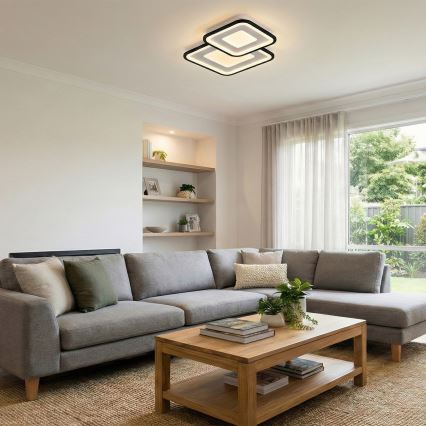 Brilagi - himmennettävä LED-kattovalaisin TANDORA LED/49W/230V 50x50 cm 3000-6000K + kaukosäädin