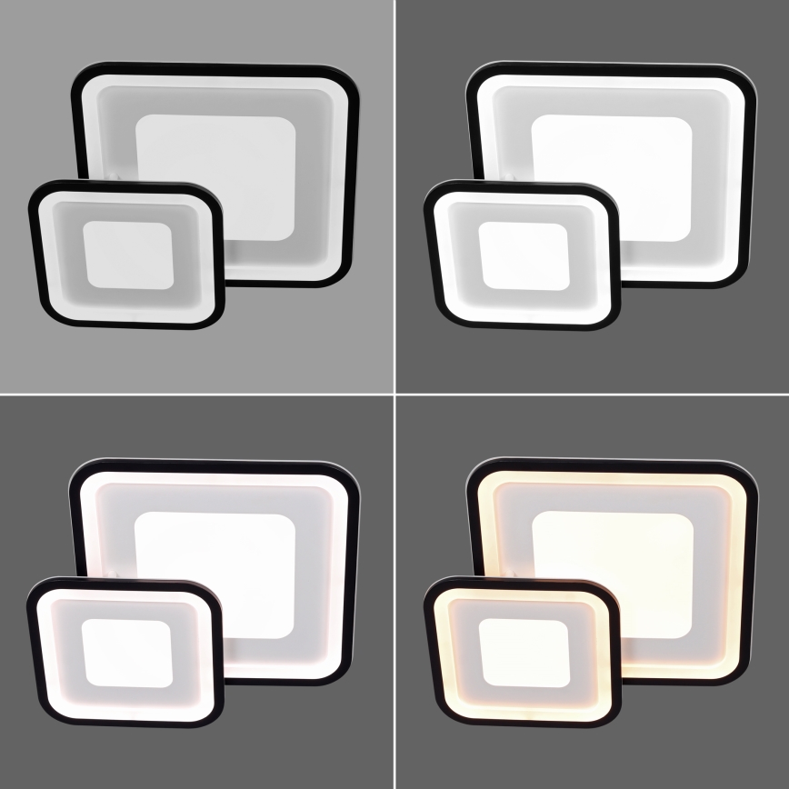 Brilagi - himmennettävä LED-kattovalaisin TANDORA LED/49W/230V 50x50 cm 3000-6000K + kaukosäädin