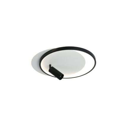 Brilagi - UNITY himmennettävä LED-kattovalaisin LED/48W/230V + 1xGU10/3W 3000-6000K 39x45 cm valkoinen/musta + kaukosäädin