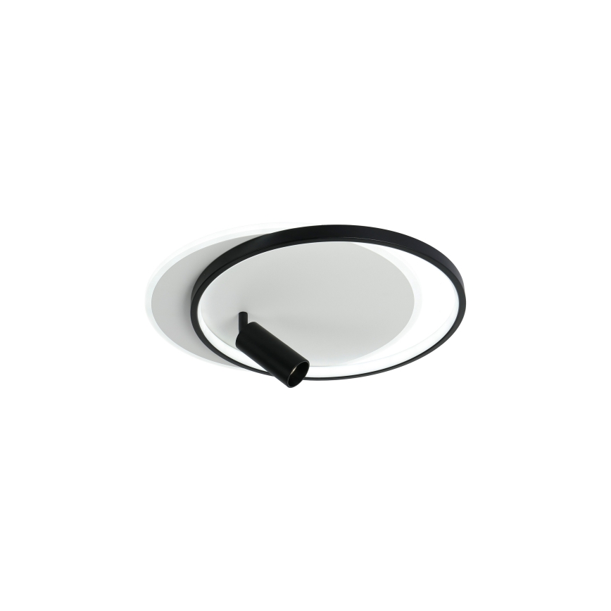 Brilagi - UNITY himmennettävä LED-kattovalaisin LED/48W/230V + 1xGU10/3W 3000-6000K 39x45 cm valkoinen/musta + kaukosäädin