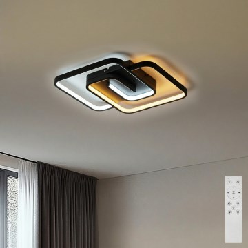 Brilagi - LED himmennettävä kattovalaisin VELO LED/64W/230V 3000-6500K 48x48 cm + kaukosäädin