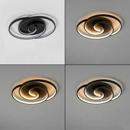 Brilagi - LED-himmennettävä kattovalaisin VELO LED/70W/230V 3000-6500K 38x47,8 cm + kaukosäädin