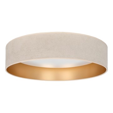 Brilagi - LED himmennettävä kattovalaisin VELVET SMARTIX LED/24W/230V 3000-6000K halkaisija 45 cm kerma/kulta Wi-Fi Tuya Beacon + kaukosäädin