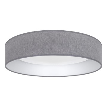 Brilagi - LED-himmennettävä kattovalaisin VELVET SMARTIX LED/36W/230V 3000-6000K halkaisija 55 cm harmaa Wi-Fi Tuya Beacon + kaukosäädin
