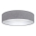 Brilagi - LED-himmennettävä kattovalaisin VELVET SMARTIX LED/36W/230V 3000-6000K halkaisija 55 cm harmaa Wi-Fi Tuya Beacon + kaukosäädin