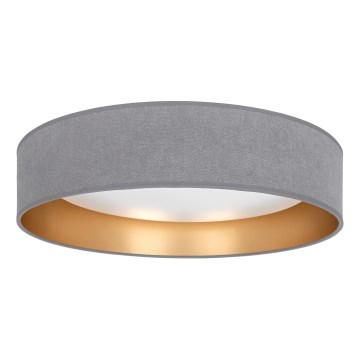 Brilagi - LED-himmennettävä kattovalaisin VELVET SMARTIX LED/36W/230V 3000–6000K Ø 55 cm harmaa/kultainen Wi-Fi Tuya Beacon + kauko-ohjain