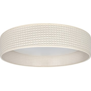 Brilagi - LED-himmennettävä kattovalaisin VELVET SMARTIX STARS LED/24W/230V 3000-6000K halkaisija 45 cm kerma Wi-Fi Tuya Beacon + kaukosäädin