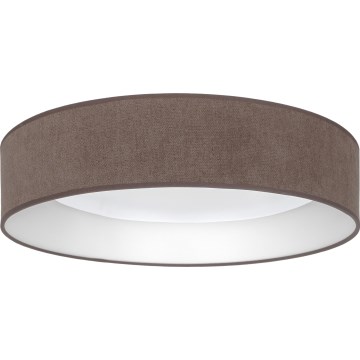 Brilagi - LED-himmennettävä kattovalaisin VELVET SMARTIX STARS LED/24W/230V 3000-6000K halkaisija 45 cm ruskea Wi-Fi Tuya Beacon + kaukosäädin