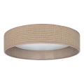 Brilagi - LED-himmennettävä kattovalaisin VELVET SMARTIX STARS LED/36W/230V 3000-6000K halkaisija 55 cm beige Wi-Fi Tuya Beacon + kaukosäädin