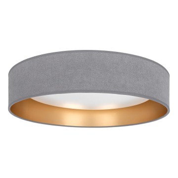 Brilagi - LED-himmennettävä kattovalaisin VELVET SMARTIX STARS LED/36W/230V 3000-6000K halkaisija 55 cm harmaa/kulta Wi-Fi Tuya Beacon + kaukosäädin