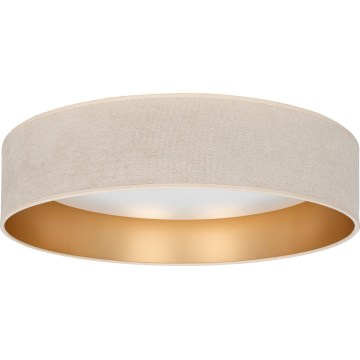 Brilagi - LED himmennettävä kattovalaisin VELVET SMARTIX STARS LED/36W/230V 3000–6000K, halkaisija 55 cm kerma/kultainen Wi-Fi Tuya Beacon + kaukosäädin