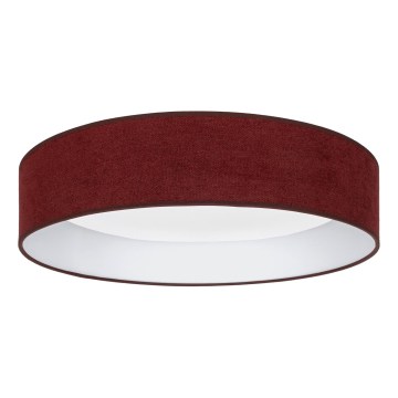 Brilagi - LED-himmennettävä kattovalaisin VELVET SMARTIX STARS LED/36W/230V 3000-6000K Ø 55 cm viininpunainen Wi-Fi Tuya Beacon + kaukosäädin