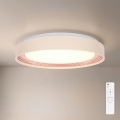 Brilagi - LED himmennettävä kattovalaisin WALDO LED/48W/230V 3000-6500K halkaisija 40 cm beige/kultainen + kaukosäädin