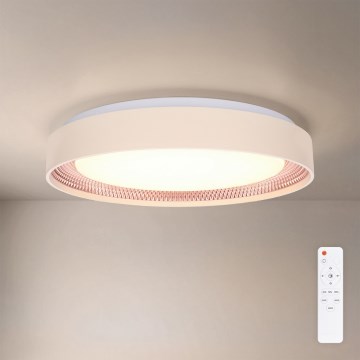 Brilagi - LED himmennettävä kattovalaisin WALDO LED/48W/230V 3000-6500K halkaisija 40 cm beige/kultainen + kaukosäädin