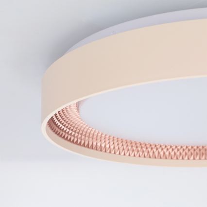 Brilagi - LED himmennettävä kattovalaisin WALDO LED/48W/230V 3000-6500K halkaisija 40 cm beige/kultainen + kaukosäädin
