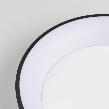 Brilagi - LED Himmennettävä kattovalo FALCON LED/40W/230V 3000-6500K musta + kauko-ohjain