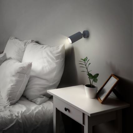 Brilagi - LED RGBW himmennettävä kohdevalaisin SELE 1xGU10/4,8W/230V 3000K antrasiitti + kaukosäädin