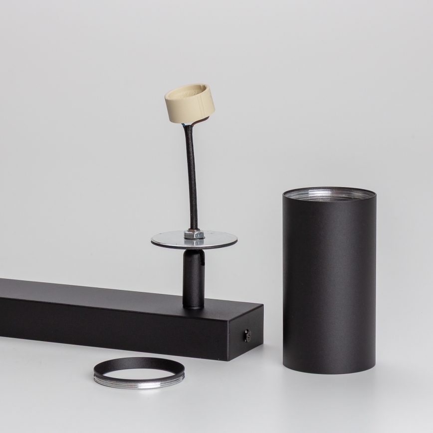 Brilagi - LED-himmennettävä kohdevalaisin SELE 2xGU10/6W/230V 3000K musta