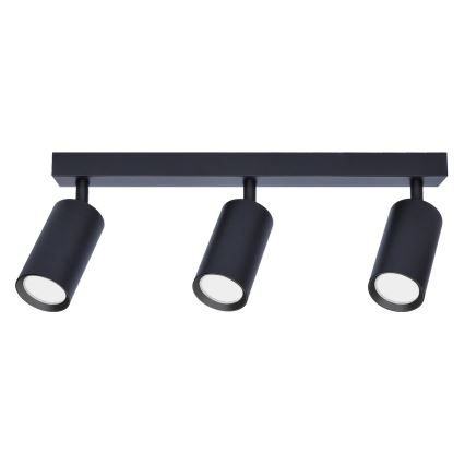 Brilagi - LED RGBW himmennettävä kohdevalaisin SELE 3xGU10/4,8W/230V 3000K musta + kaukosäädin
