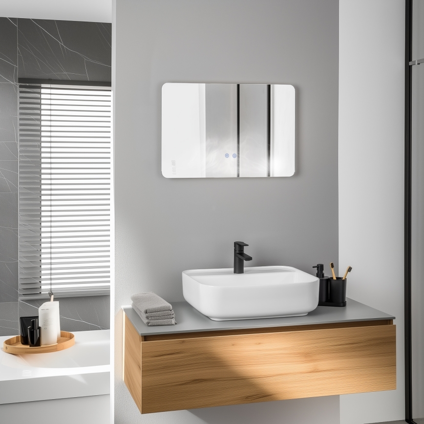 Brilagi - DIANA LED-lämmitetty kylpyhuonepeili LED/13W/230V 40x60 cm IP44 CRI 90 himmennettävä + CCT