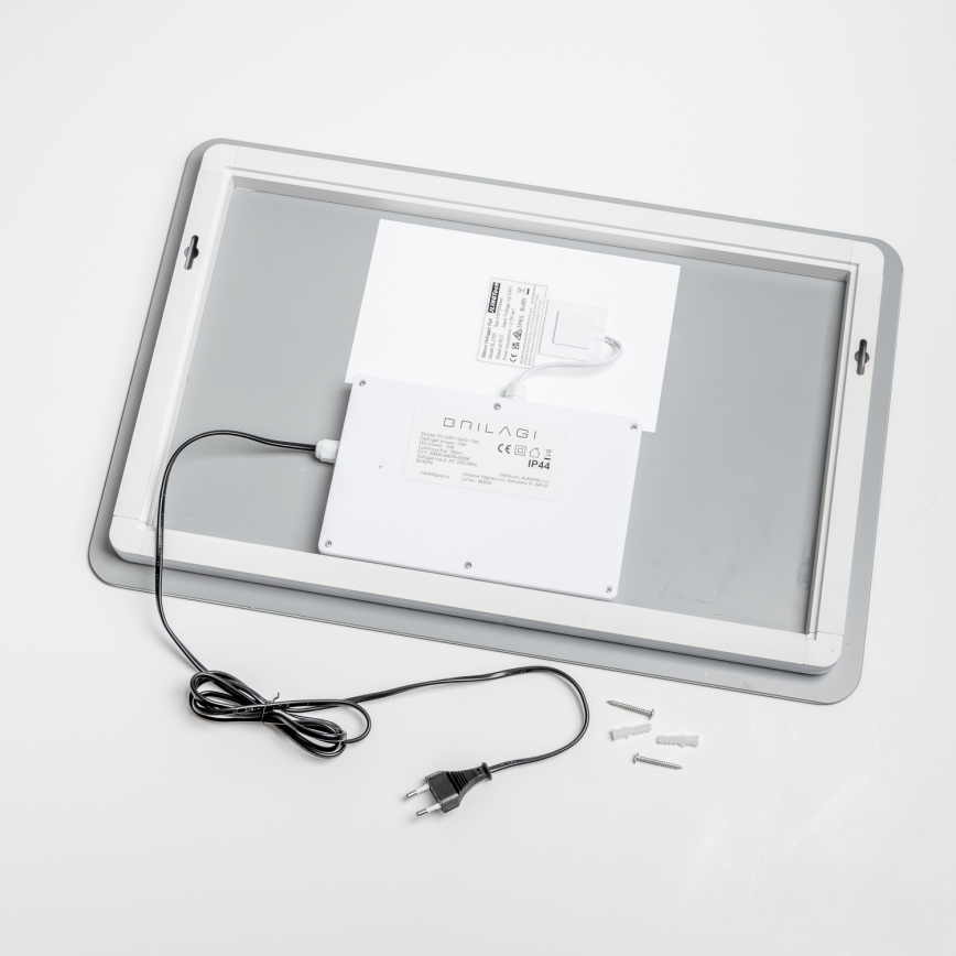 Brilagi - DIANA LED-lämmitetty kylpyhuonepeili LED/13W/230V 40x60 cm IP44 CRI 90 himmennettävä + CCT