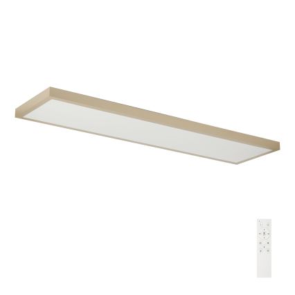 Brilagi - LED himmennettävä kylpyhuoneen kattovalaisin FRAME SMART LED/50W/230V 120x30 cm 3000-6000K IP44 beige + kaukosäädin