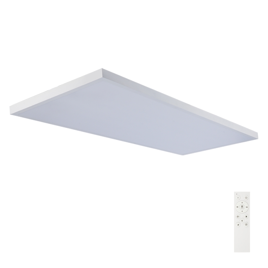 Brilagi - Himmennettävä LED-kattovalaisin kylpyhuoneeseen FRAME SMART LED/96W/230V 120x60 cm 3000-6000K IP44 valkoinen + kaukosäädin