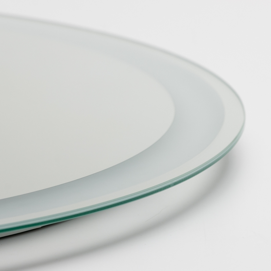 Brilagi - AVA ECO LED-lämmitetty kylpyhuonepeili LED/11,5W/230V halkaisija 60 cm IP44 CRI 90 himmennettävä + CCT