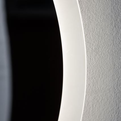 Brilagi - LED-lämmitetty kylpyhuonepeili CLARA ECO LED/12W/230V halkaisija 60 cm IP44 CRI 90 himmennettävä + CCT