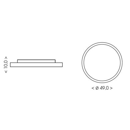 BRILAGI - himmennettävä lasten kattovalaisin ASTRO LED/43W/230V 3000-6000K halkaisija 49 cm + kaukosäädin