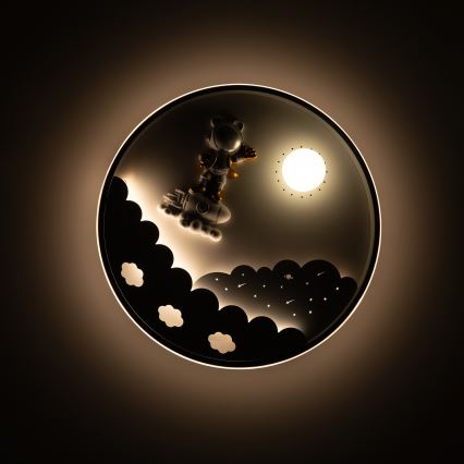 Brilagi - LED himmennettävä lasten kattovalaisin ASTRO LED/68W/230V 3000-6000K halkaisija 49 cm + kaukosäädin