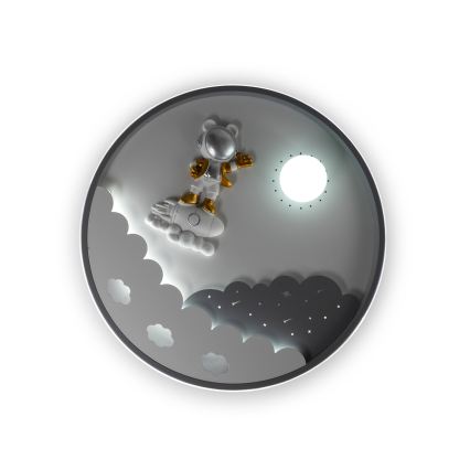 Brilagi - LED himmennettävä lasten kattovalaisin ASTRO LED/68W/230V 3000-6000K halkaisija 49 cm + kaukosäädin