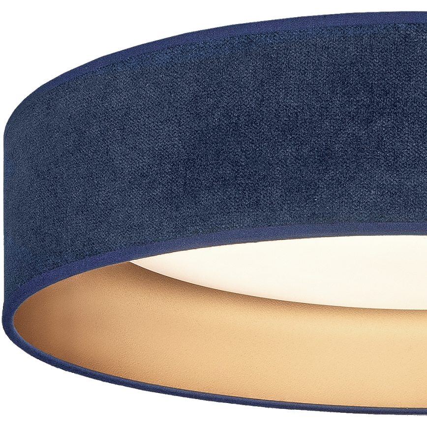 Brilagi - LED-himmennettävä kattovalaisin VELVET SMART VARI LED/24W/230V 3000-6500K halkaisija 45 cm sininen/kultainen + kaukosäädin