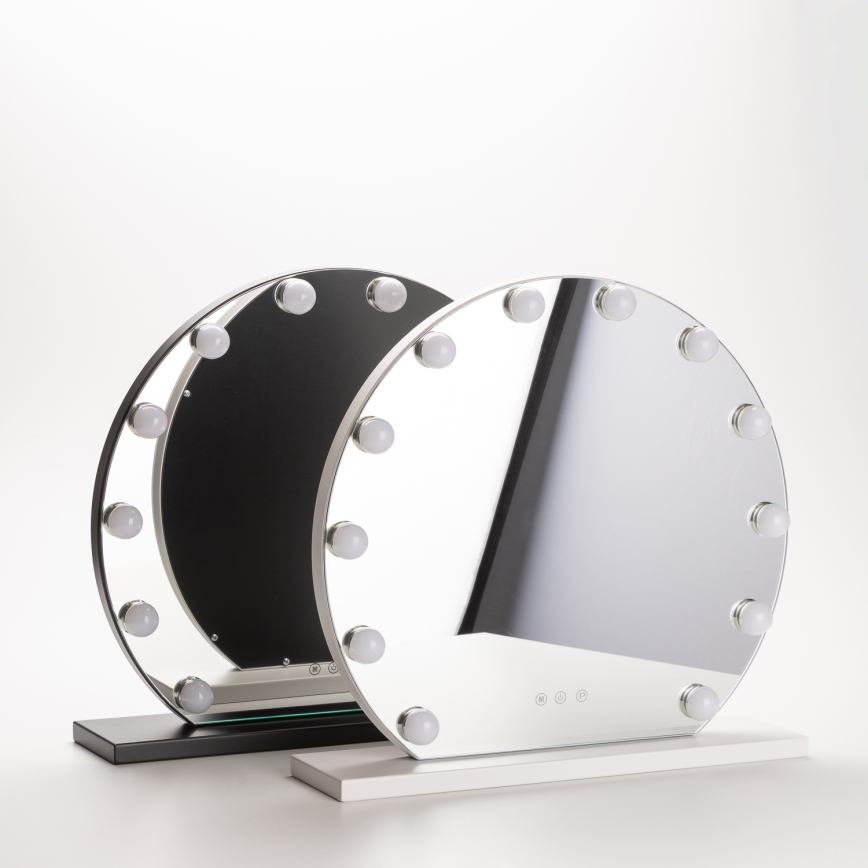 Brilagi - LED himmennettävä meikkipeili HOLLYWOOD LED/12W/230V 3000/4000/6500K